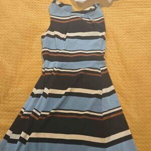 Women's Small Striped Summer Dress